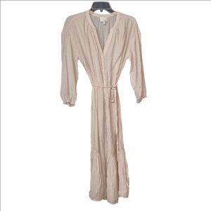 EUC Greylin Striped Midi Dress